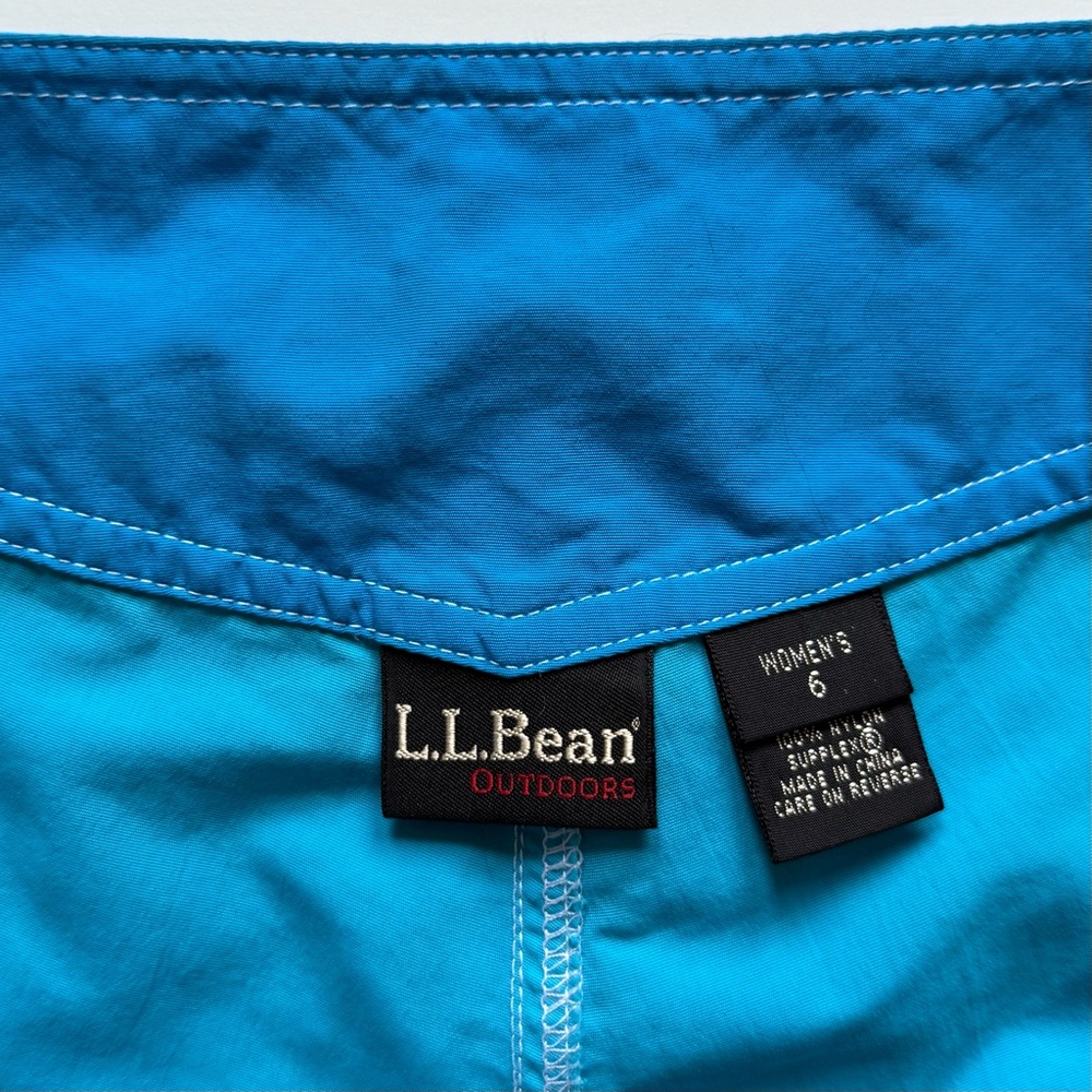 L.L.Bean Womens Bright Blue Swim Board Shorts - Size 6 - Picture 12 of 12